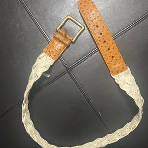 Anne Klein- size M Genuine Leather Belt